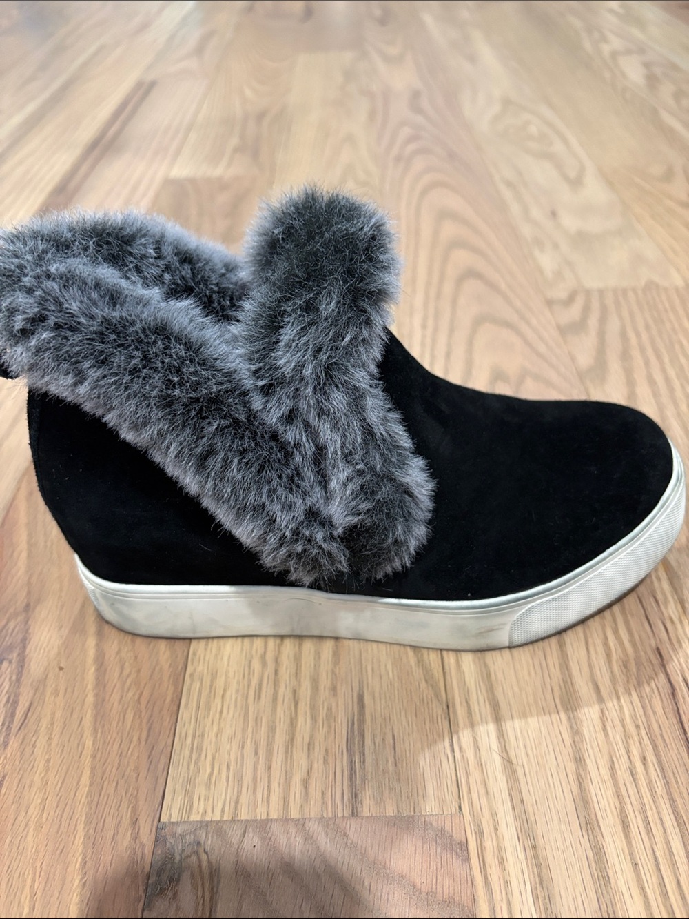 J/Slides Sean sneaker style waterproof booties.